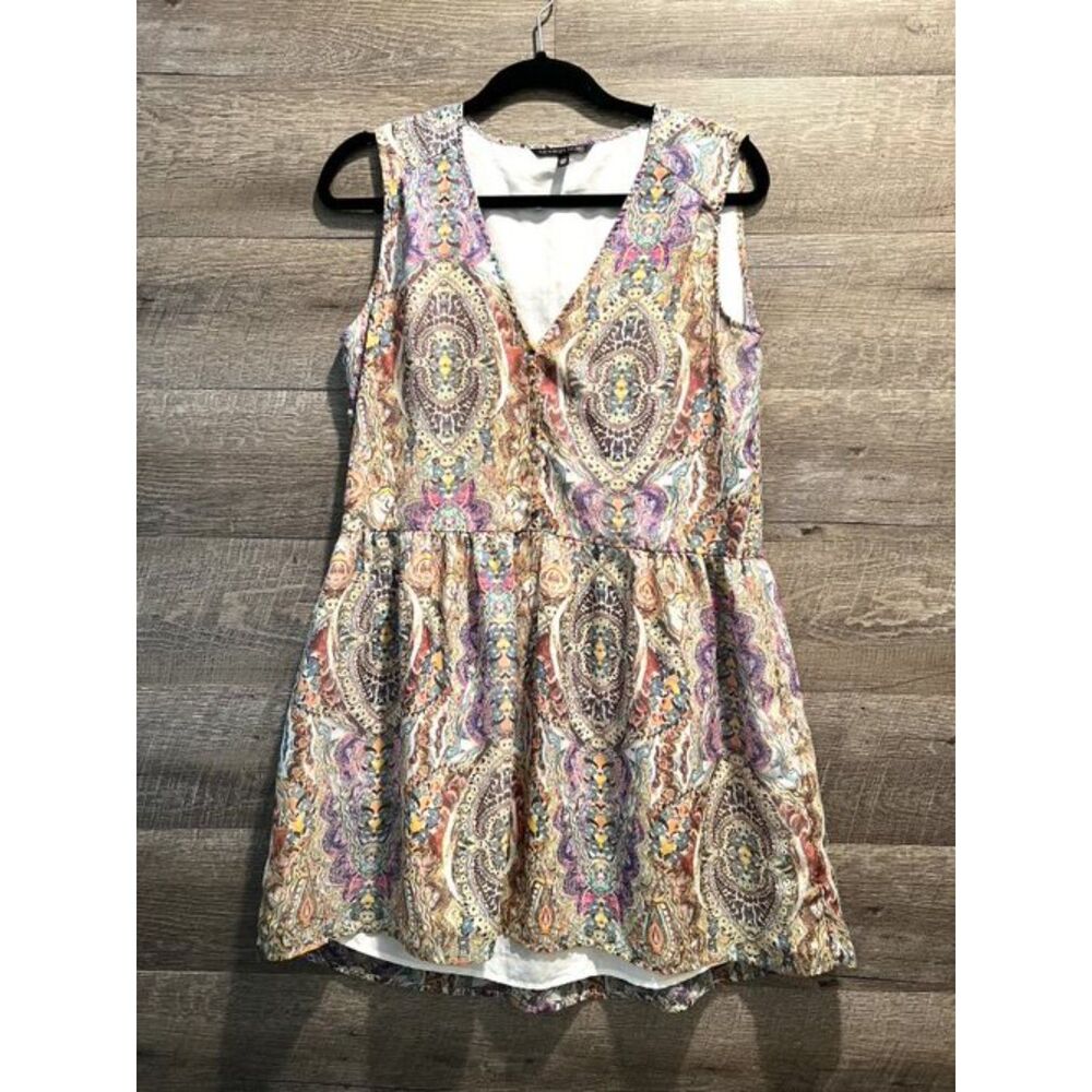 Victorias Secret Lined Multicolor Polyester Summer Dress Size Small Petite